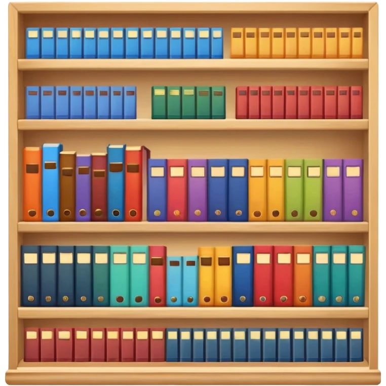 Bookshelf emoji