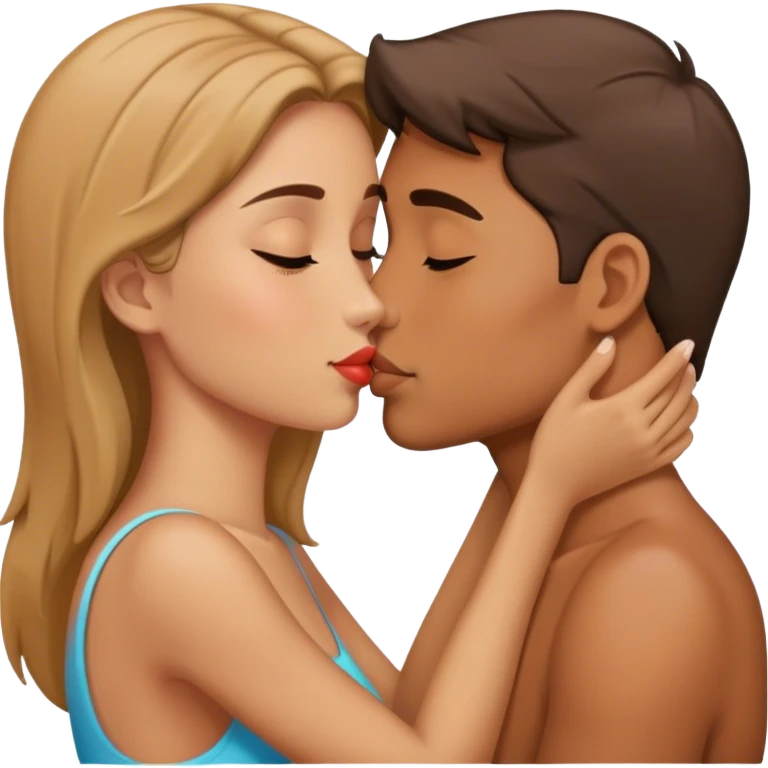 Kissing emoji