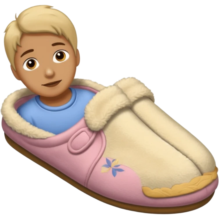a house slipper thrown by a mother emoji
