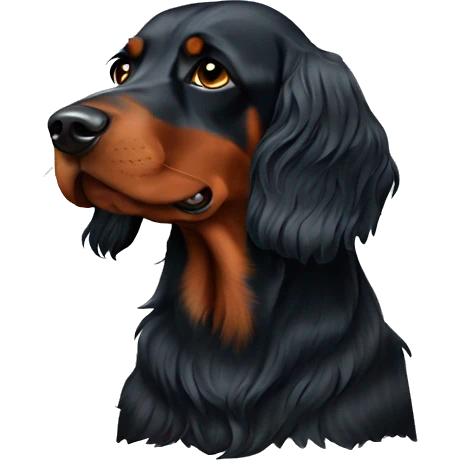 Gordon setter emoji