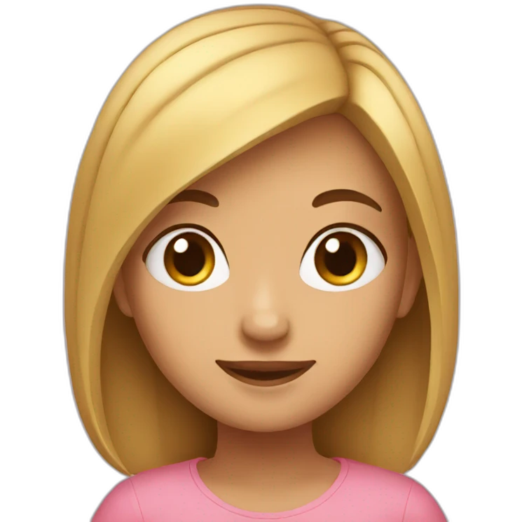 a girl emoji