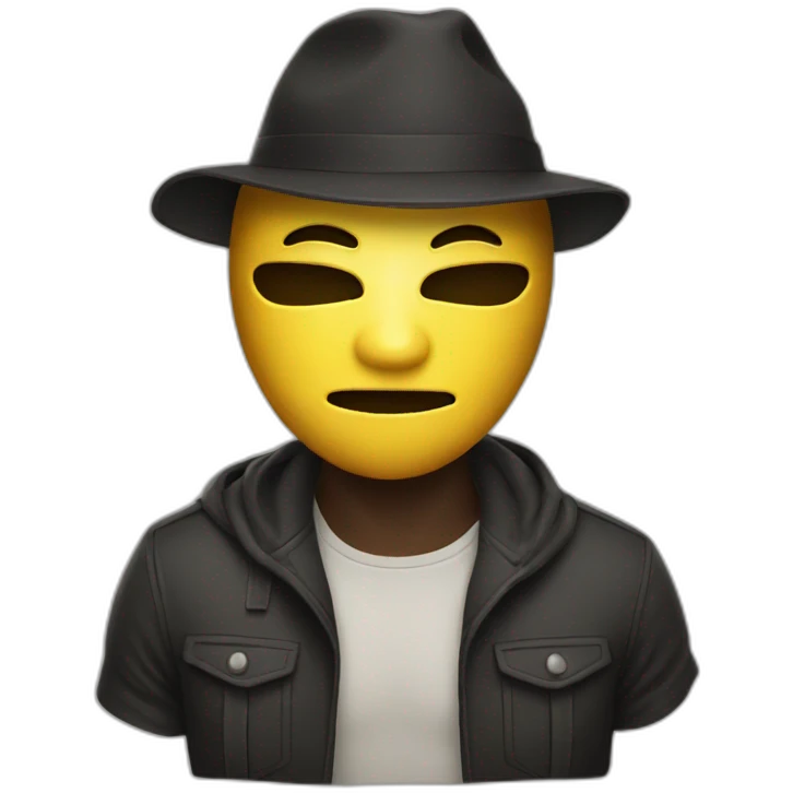 men in mask emoji