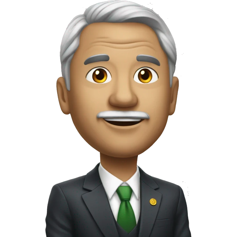 Presidente Milei Jugando Futbol emoji