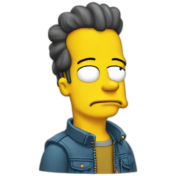 Bart from "the simpsons" emoji