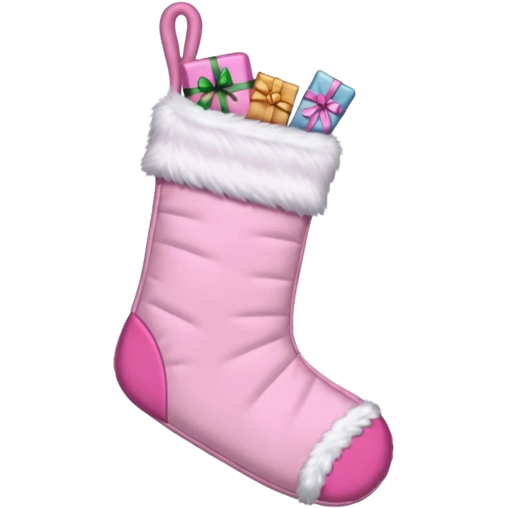 Natale rosa, estetico  emoji