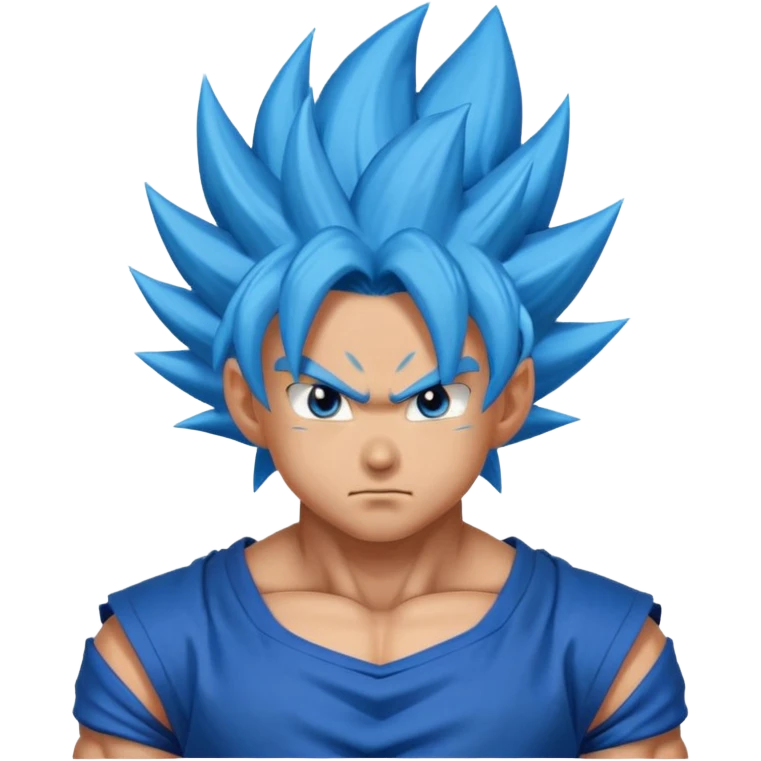 Goku super saiyan blue  emoji