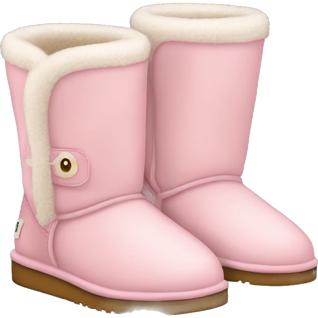 light pink uggs emoji