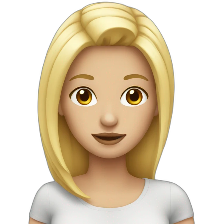 Blonde emoji