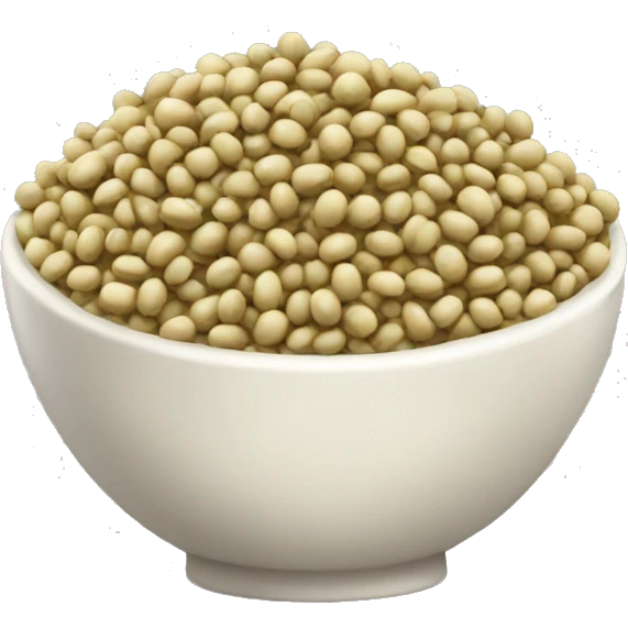 a bowl of hemp seeds emoji