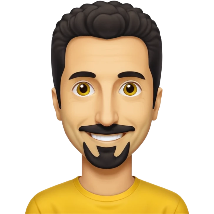 Serj Tankain yellow shirt emoji