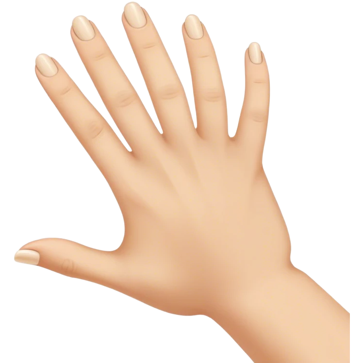 Create a hand with ring finger and thumb touching emoji