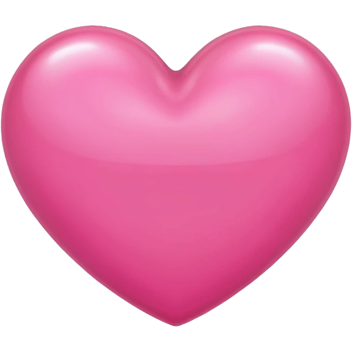 big pink heart emoji