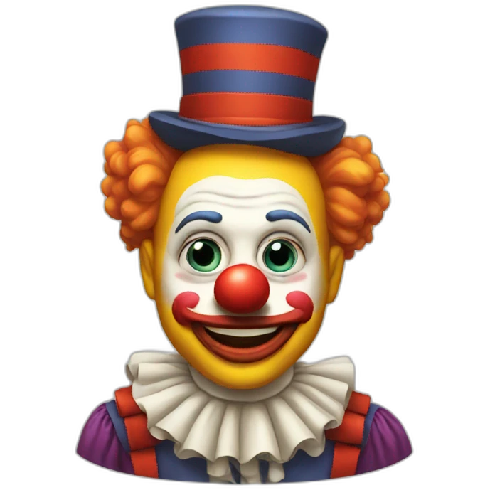 Russian clown emoji
