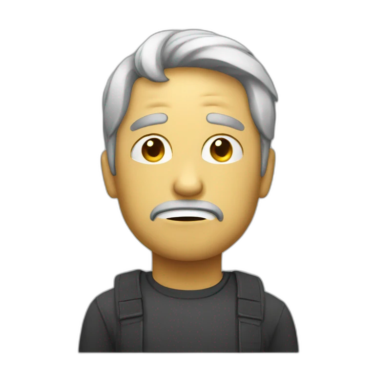 Chat qui pleure emoji