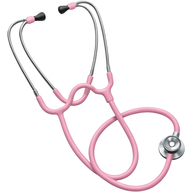 stethoscope, light pink, variation 4 emoji
