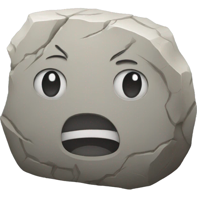 Stone emoji