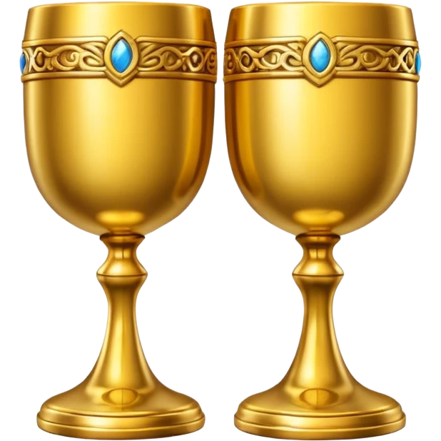 copas doradas  emoji