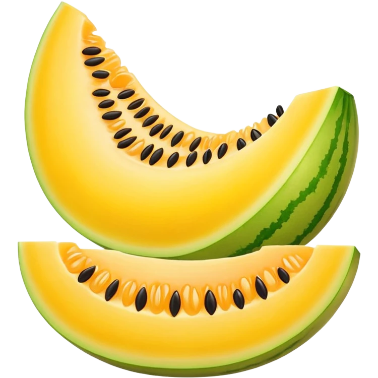 yellow melon emoji