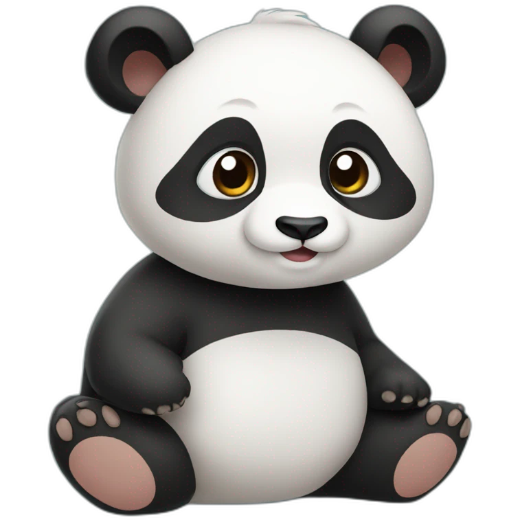 Panda chinois emoji