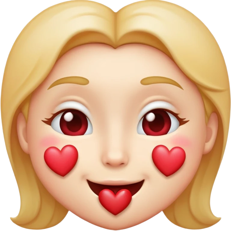 kissing face with heart emoji