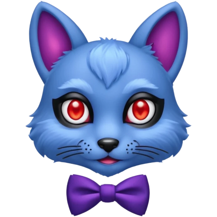 Bonnie(blue) from the Five Nights At Freddy's movie emoji