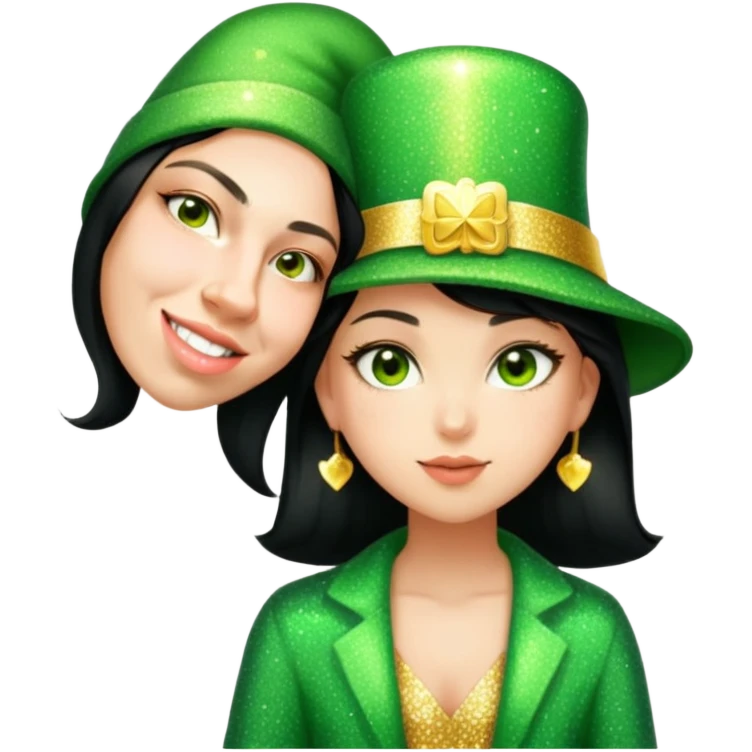 Sparkling Leprechaun emoji