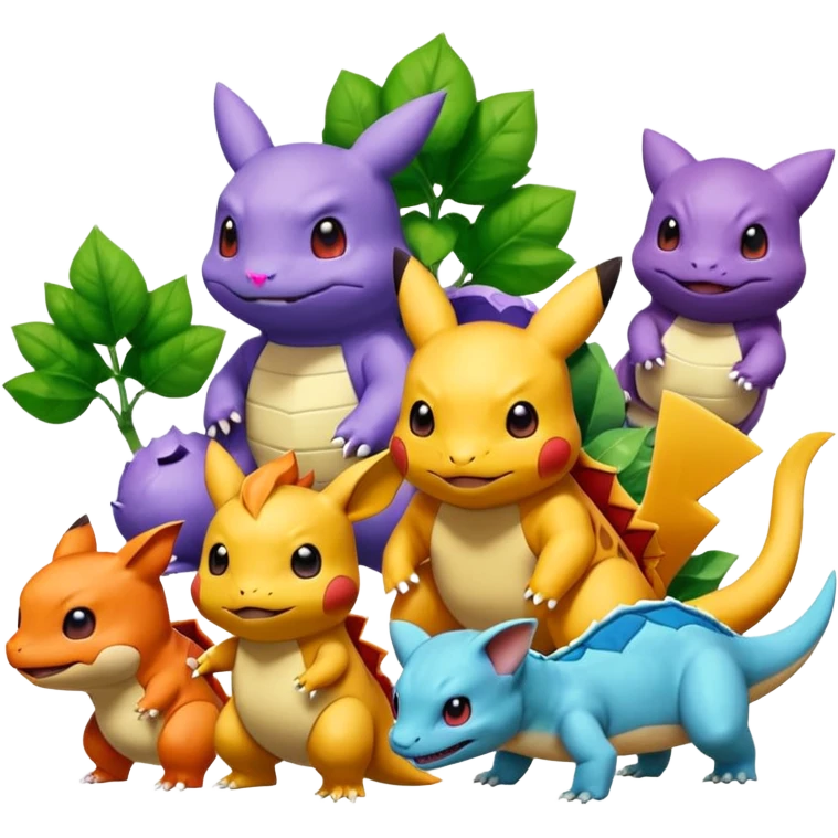 create 50 emoji for pokemon emoji