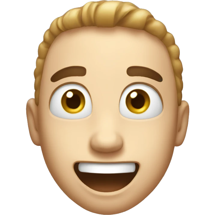 Excited look emoji