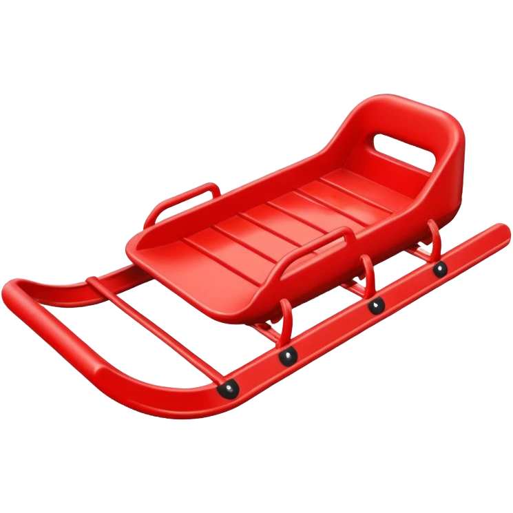 plastic sled  emoji
