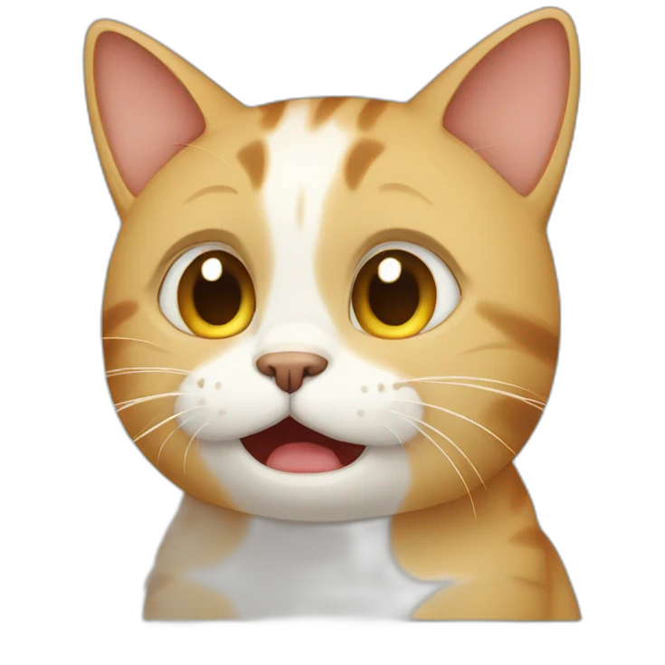 Cat crying  emoji
