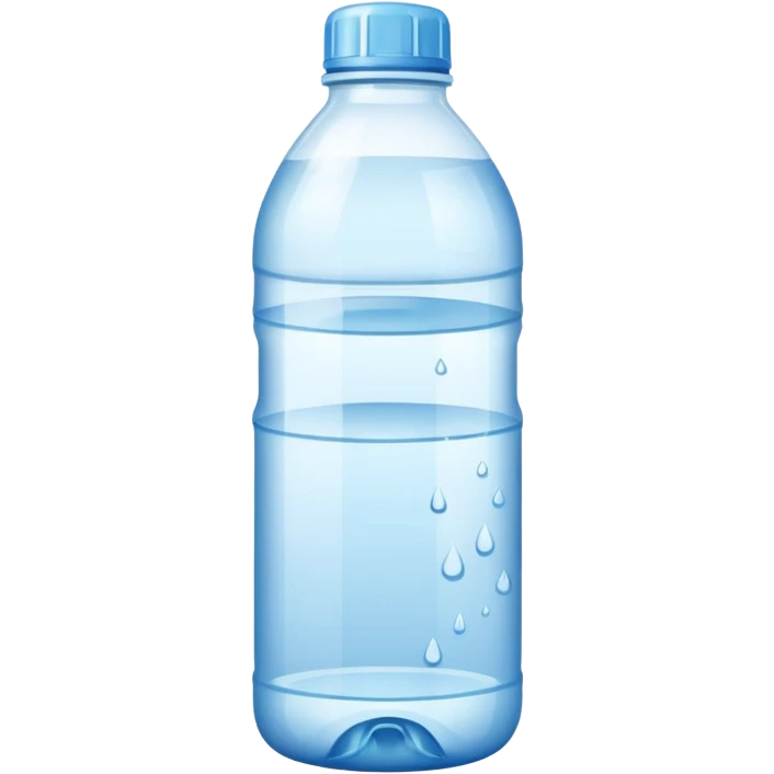 Bottle of water emoji