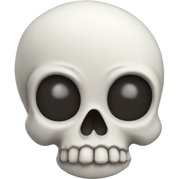 Skull with 4 clouds emoji