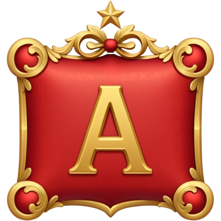 christmas red letter emoji