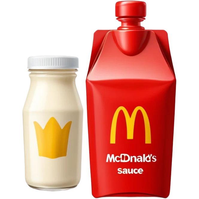 mcdonald’s sauce package emoji