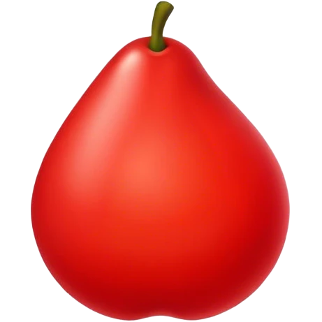 Red  emoji