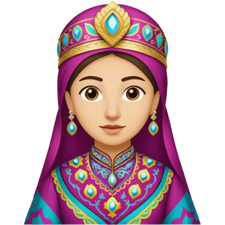 azerbaijan traditional dress emoji