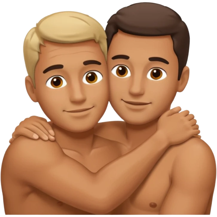 Aman have sex with another man emoji