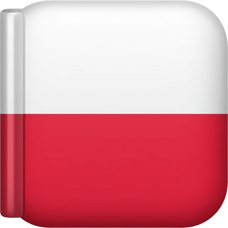 polish flag book emoji