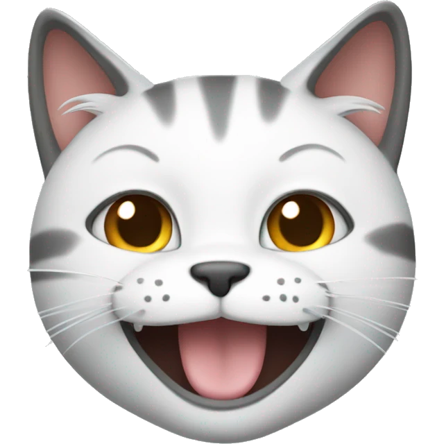  A cat smiling  emoji