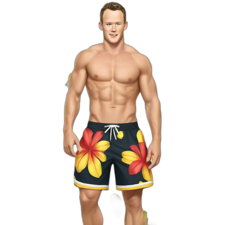 Jonathan Toews as beach bum emoji