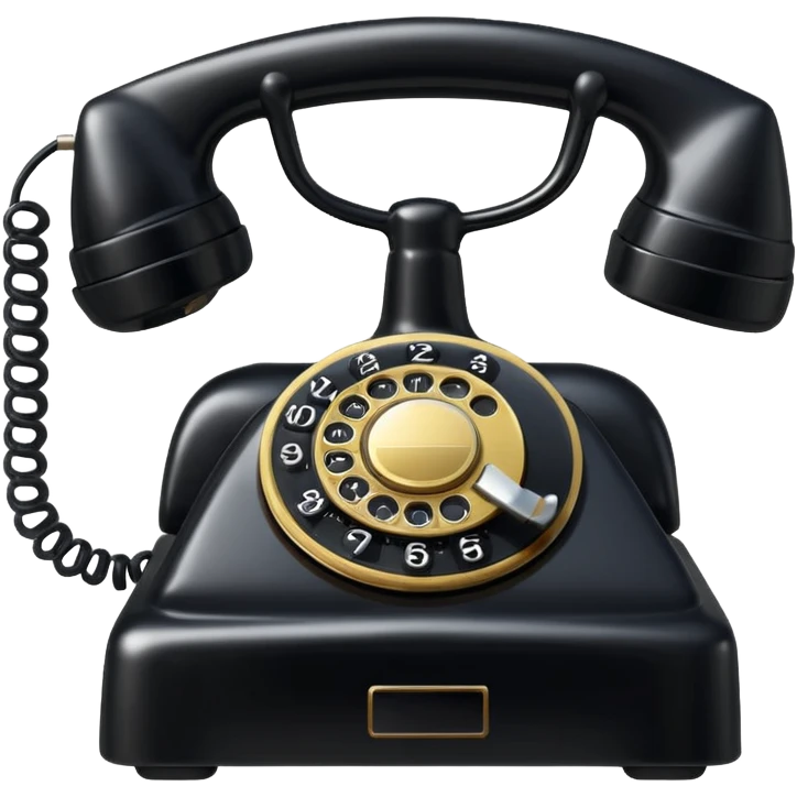 oldschool phone emoji