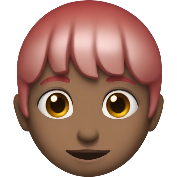 Lune rouge emoji