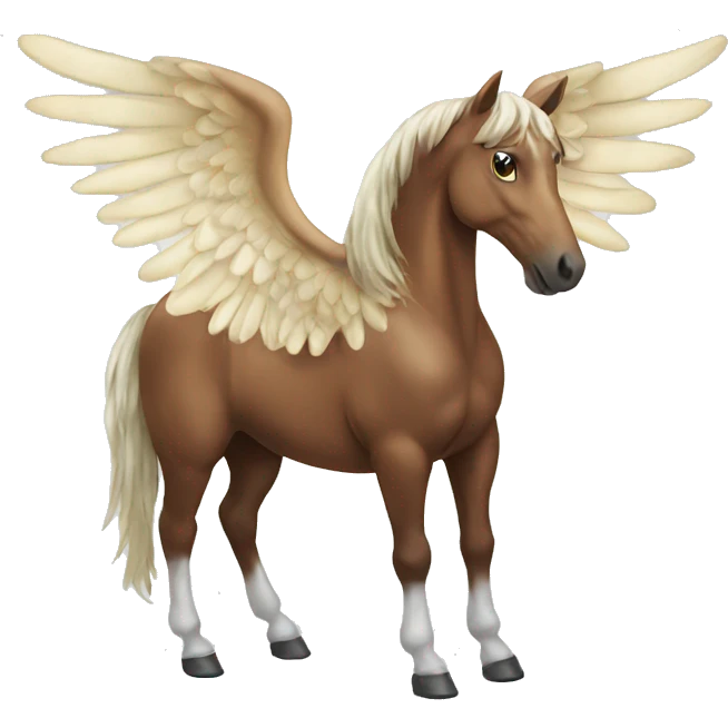 Horse with wings emoji