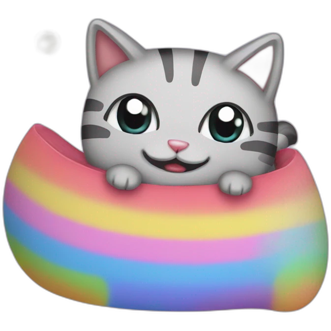 Nyan cat emoji