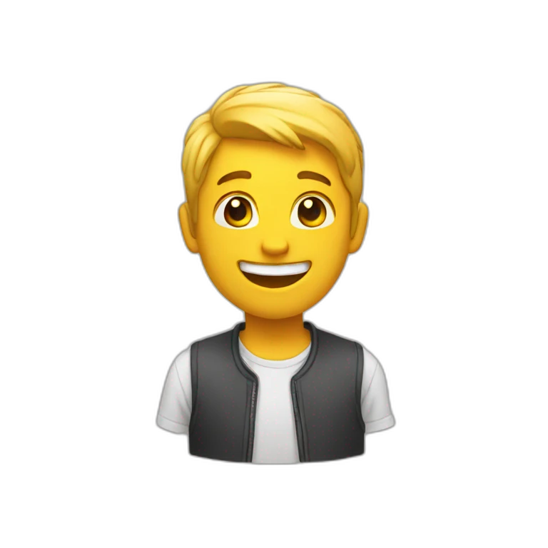 Happiness emoji