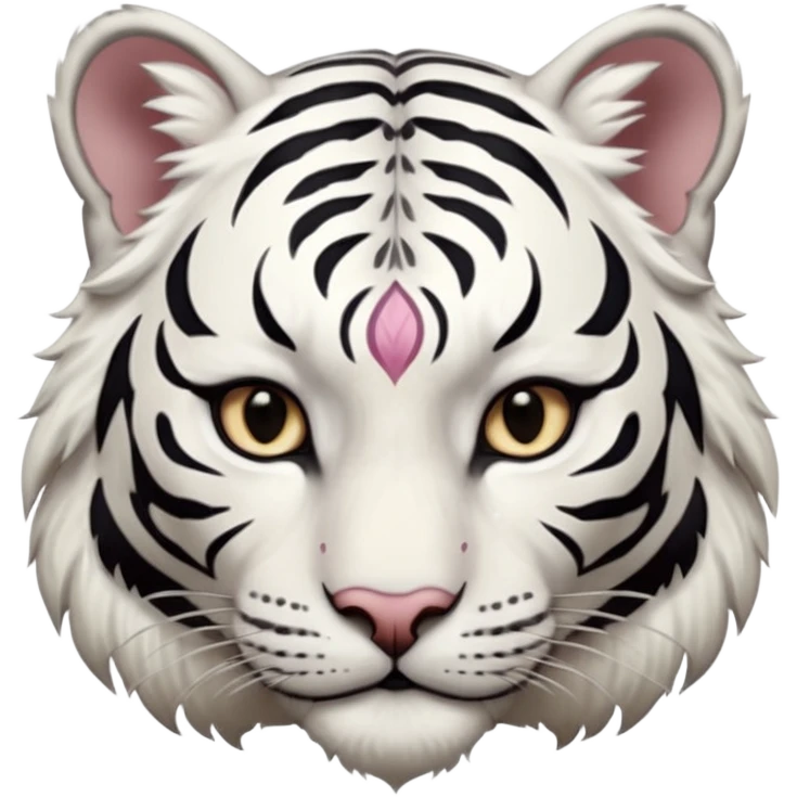 Female white tiger khajiit leader of the umbral rose  emoji