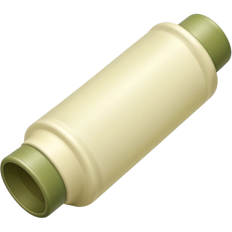Cream in pale olive tube emoji