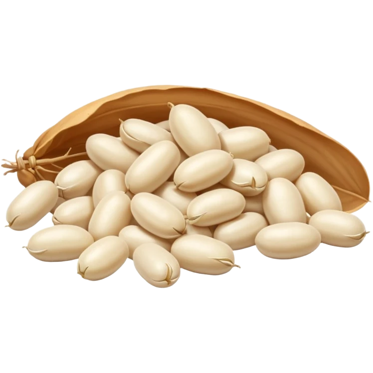 FEIJÃO branco emoji