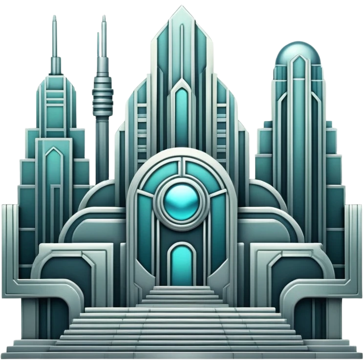 Dystopian Aesthetic Scenery Deco emoji