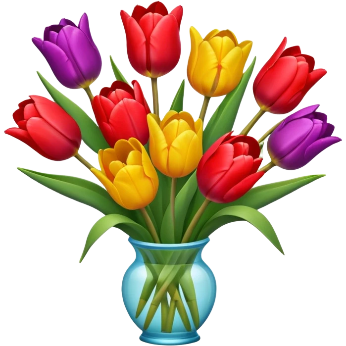 tulips emoji